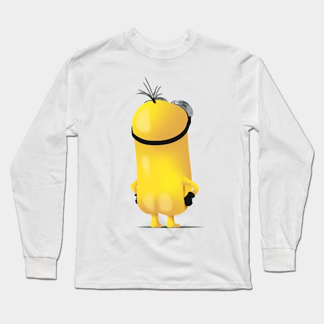 Minions - Kevin Standing Long Sleeve T-Shirt by deancoledesign